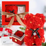 AINYROSE Rose Bear Gift Box