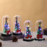 AINYROSE Christmas Tree In Glass With Light
