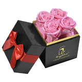 AINYROSE  Square Rose Gift Box 4pcs