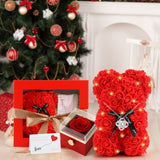 AINYROSE Rose Bear Gift Box