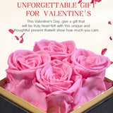 AINYROSE  Square Rose Gift Box 4pcs