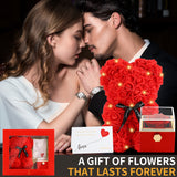 AINYROSE Rose Bear Gift Box