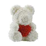 AINYROSE 38cm-Forever Rose Bear Red Heart