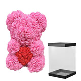 AINYROSE 20cm-Forever Rose Bear-Heart