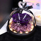 AINYROSE LED Forever Heart Rose Pink