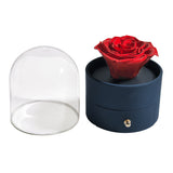 AINYROSE Round Jewelry Rose Box