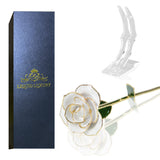 AINYROSE 24K Gold Dipped Rose Forever Rose