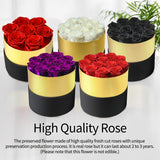 AINYROSE Classic Forever Rose Box-Purple