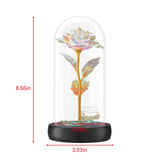 AINYROSE Enchanted Butterfly Rose Galaxy Forever Rose