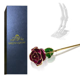 AINYROSE 24K Gold Dipped Rose Forever Rose