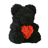AINYROSE 38cm-Forever Rose Bear Red Heart