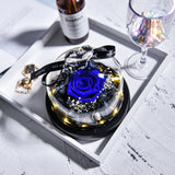AINYROSE LED Heart Glass Forever Rose 5 Colors